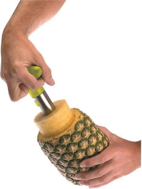 Image du produit Ibili Coupe-ananas M Acier inoxydable 25 cm Parfait pour couper les ananas