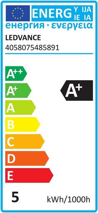 Energie-Label Ledvance Smart+ Wifi Candle (E14, 470 lm, 3 x)