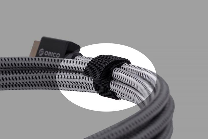 Actual product image Orico HDMI KABELIS 2.0, 4K@60HZ, BRAIDED, 2M (2 m)