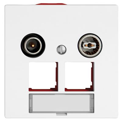 Produktbild Feller Multimedia-Dose, 15 dB, S-One Edizio.Liv