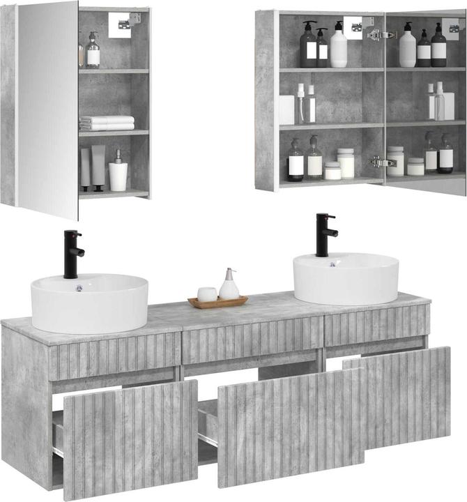 Produktbild vidaXL Badezimmerschrank-Set