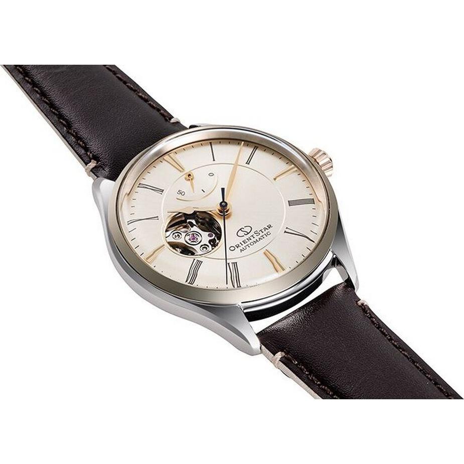 Thumbnail - Orient Star, Armbanduhr, Classic Semi Skeleton Netto - RE-AT0201G00B, Braun, (Analoguhr, 40 mm)