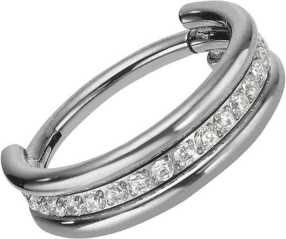 Image du produit Bijouteria Piercing d'oreille (Cristallin, Titane)