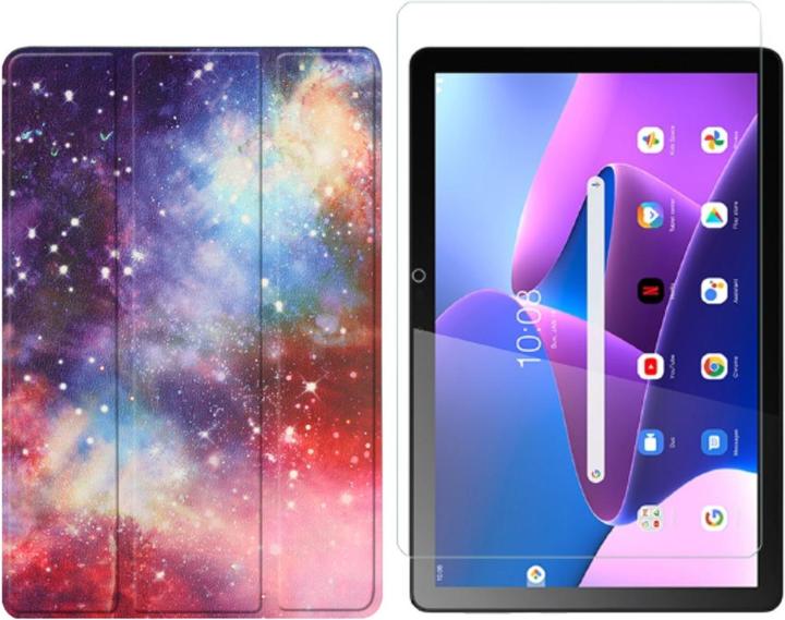 Lobwerk 2in1 set for Lenovo Tab M10 3rd generation 2022 TB-328F 10.1 inch tablet with protective cover + (Lenovo Tab M10)