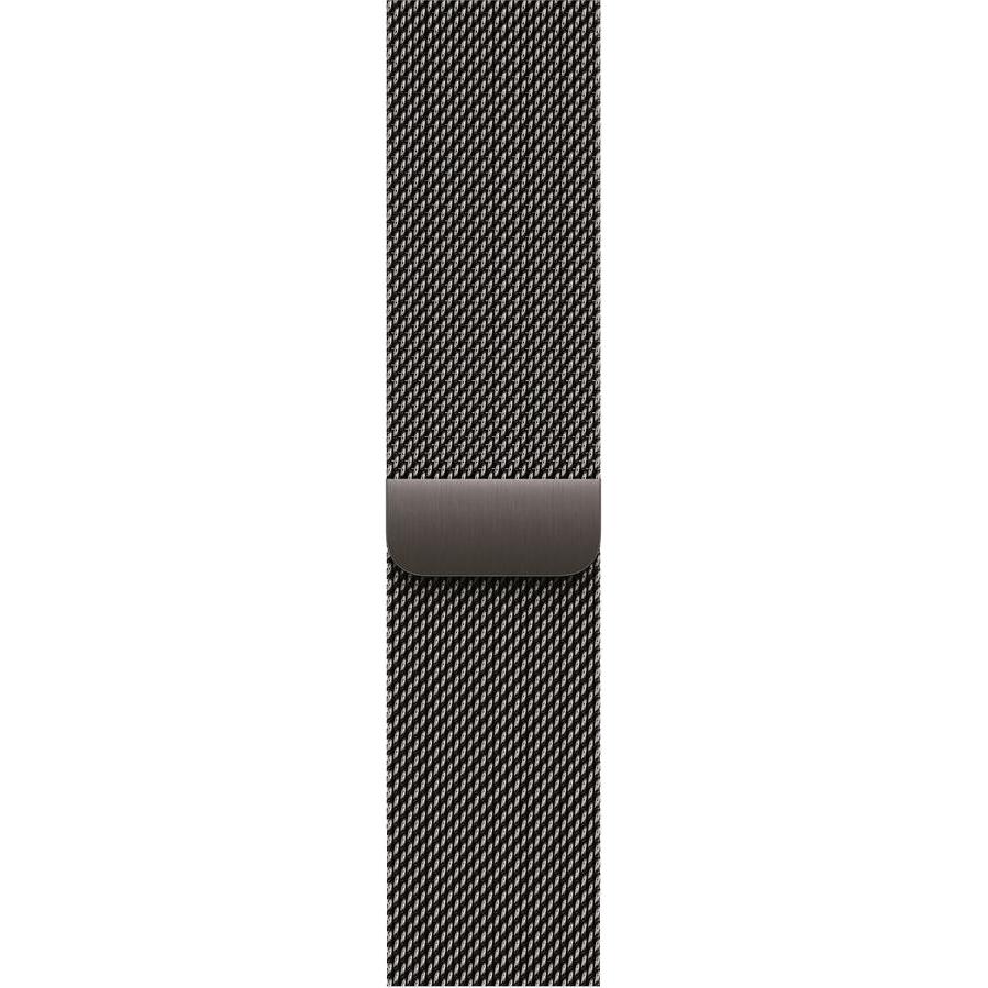 Apple Milanese Loop (46 mm, Edelstahl), Uhrenarmband, Grau