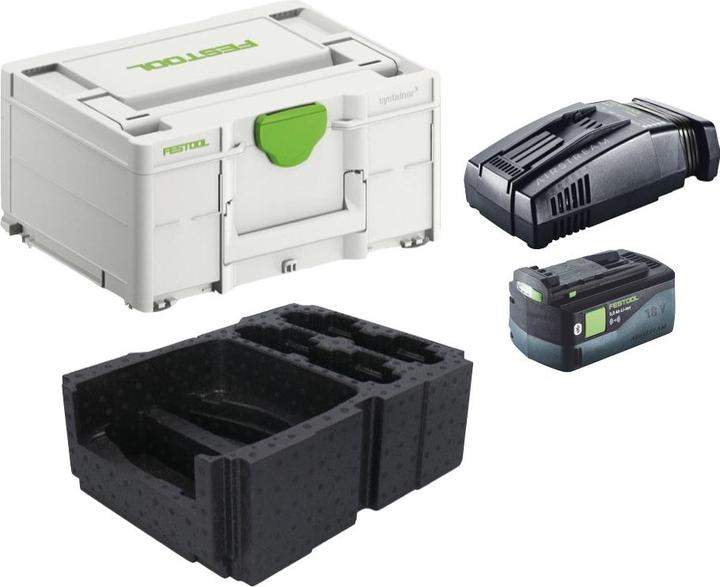 Image du produit Festool Energie Set 1x BP 18 Li 5,0 ASI EU Pack de batteries 5,0 Ah 18V + SCA 16 Chargeur 10,8V - (18 V)