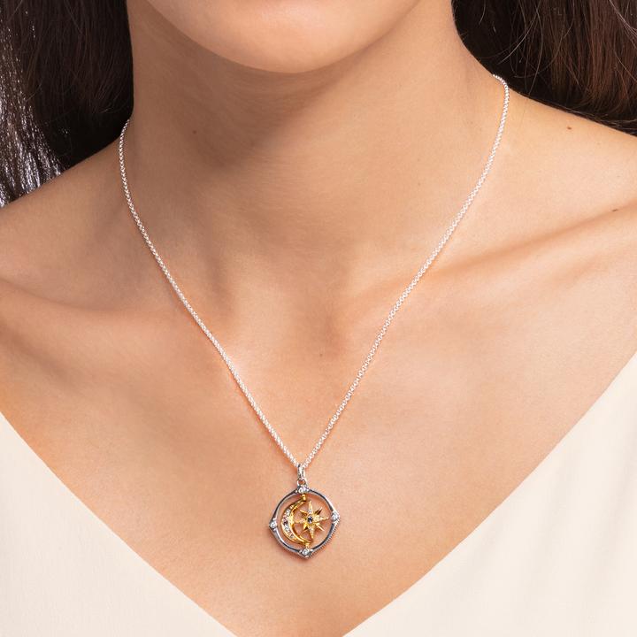 Immagine prodotto Thomas Sabo Catena Star & Moon oro (Argento 925, 45 - 50 cm)