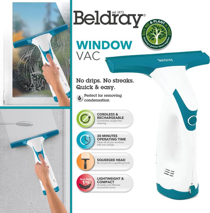 Productafbeelding Beldray BEL0749TTVDE Cordless Window Vac