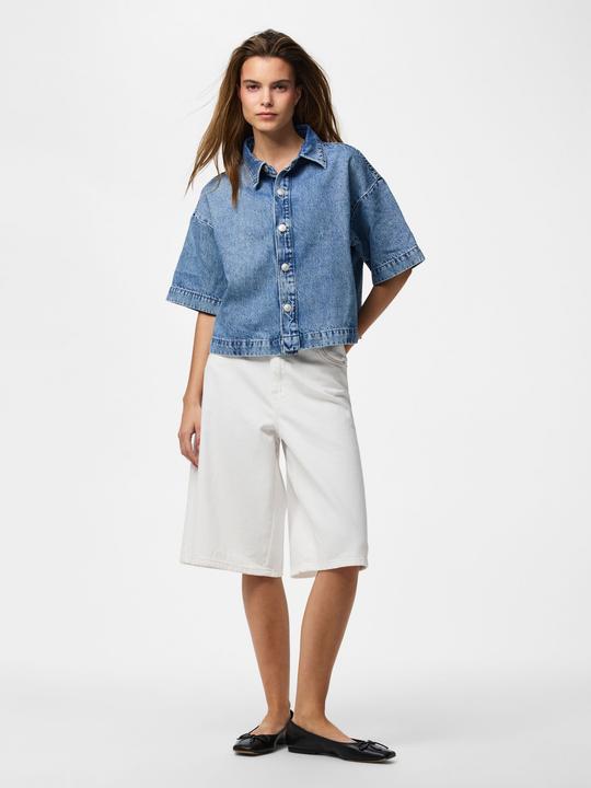 Immagine prodotto Pieces Pcsky Ss A-Shape Denim Top Noos Bc (S)