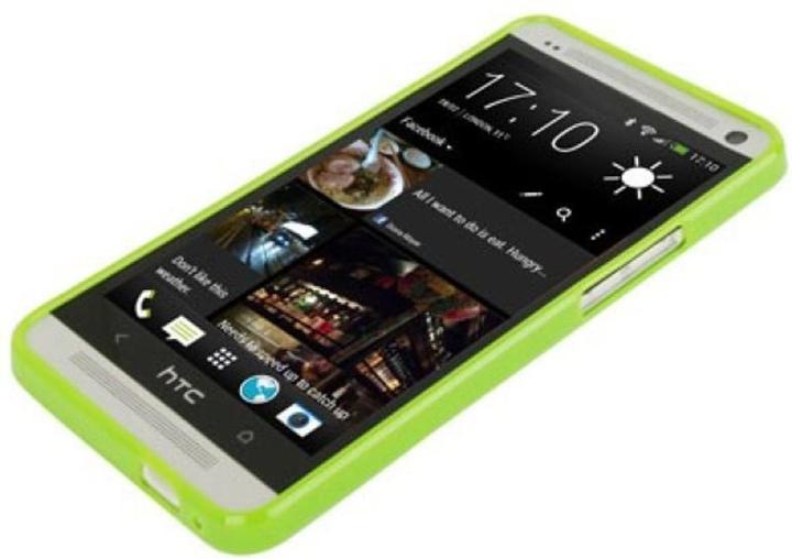 Produktbild König Design Schutzhülle TPU Case für Handy HTC One M7 Grün (OnePlus X)