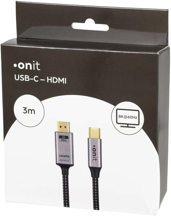 Image du produit Onit USB C - HDMI (type A) (3 m)