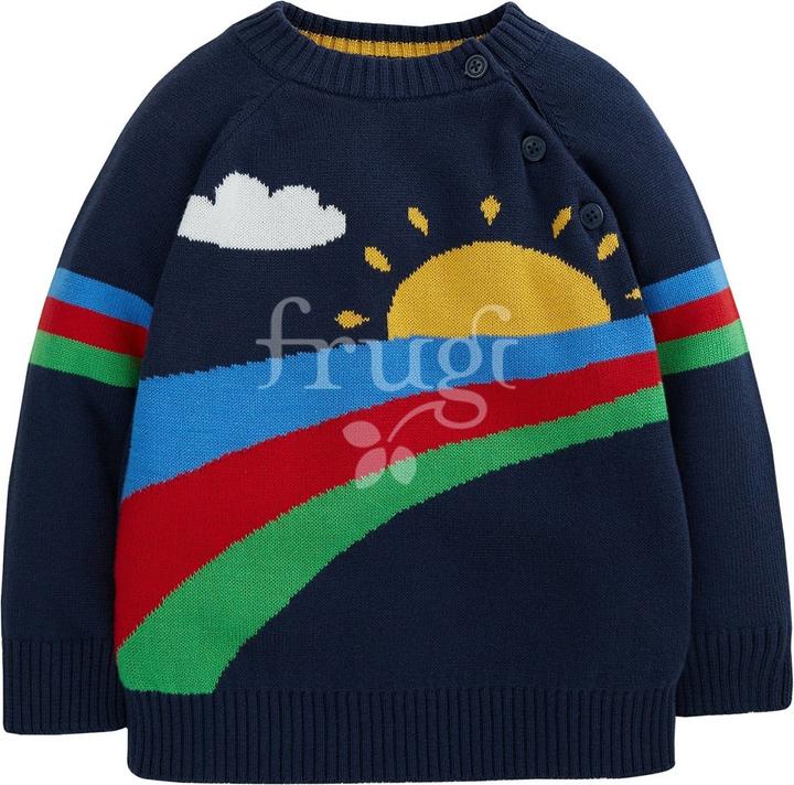 Produktbild Frugi Kleinkinder Pullover Jett (68, 74)