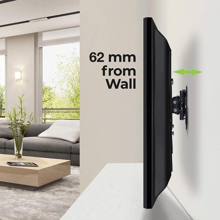 Produktbild Techly Klammer für LCD-Display - Schwarz - Bildschirmgrösse: 81.3-139.7 cm (32"-55") (Wand, 30 kg, 32" - 55")