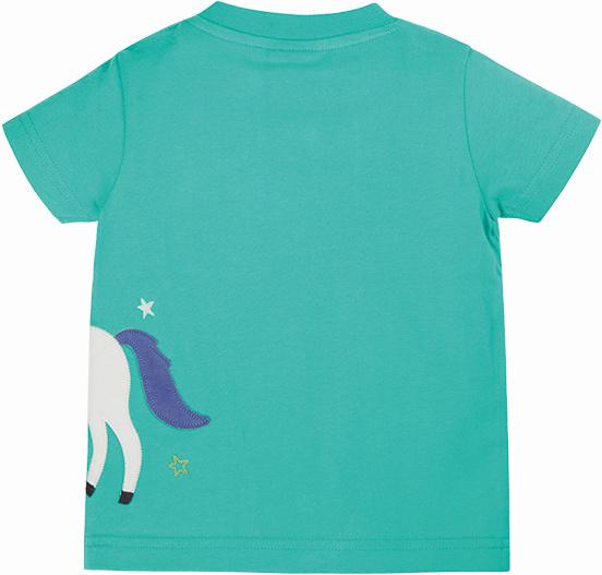 Actual product image Frugi Toddlers T-shirt Unicorn (68, 74)