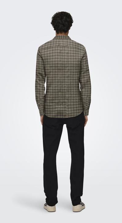 Actual product image Only & Sons Onsgudmund Ls Checked Shirt Noos (L)