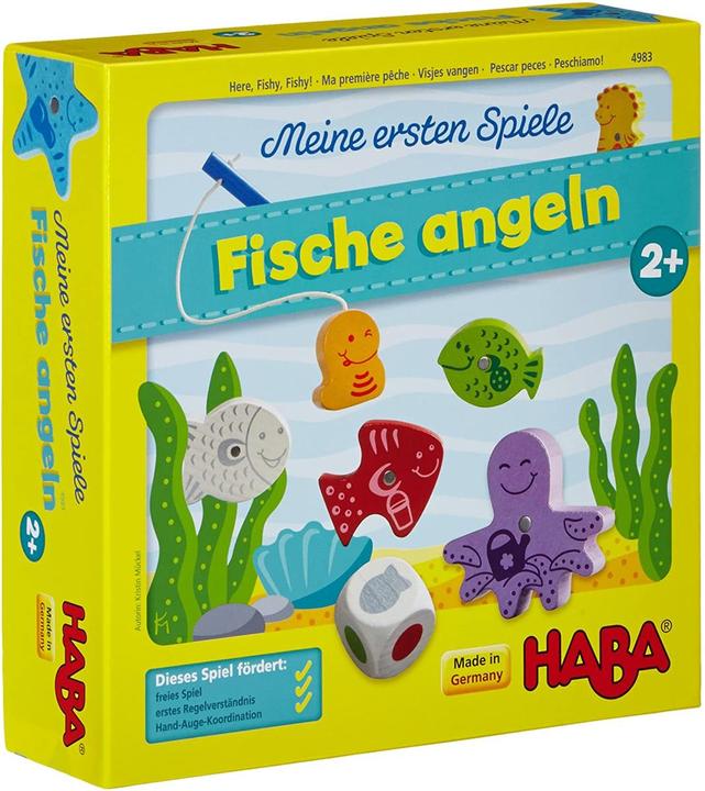 Haba Fische angeln (Deutsch, Spanisch, Niederländisch, Italienisch, Französisch, Englisch)