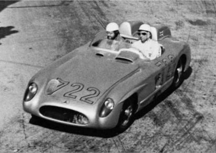 Immagine prodotto Lemke H0 Mercedes Benz 300 SLR Roadster, No.722 2 K supporta