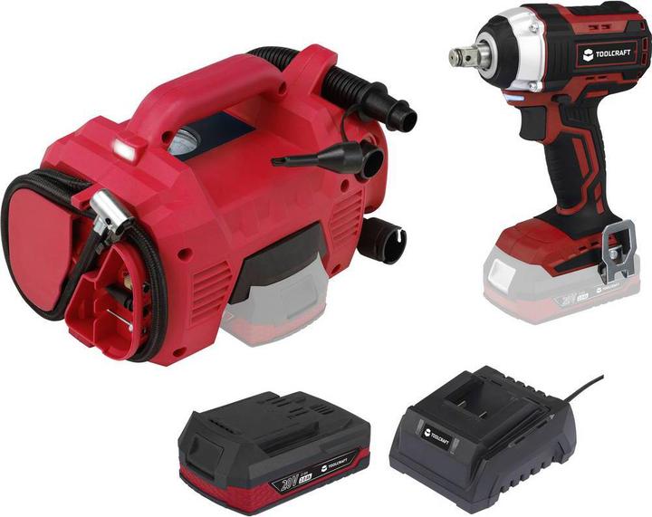 Produktbild Toolcraft Radwechsel-Set (Akkubetrieb)