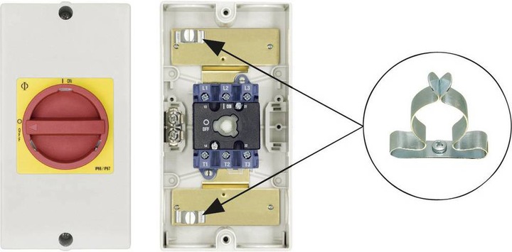 Actual product image Kraus & Naimer EMC repair switch KG 3 pole