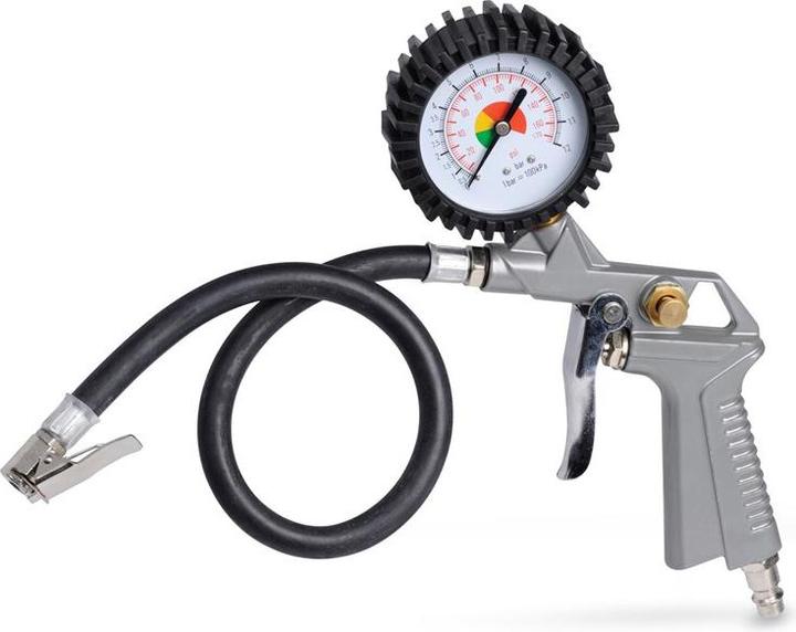 Actual product image Powerplus Compressor 1100W 24L oil-free (8 bar, 24 l)