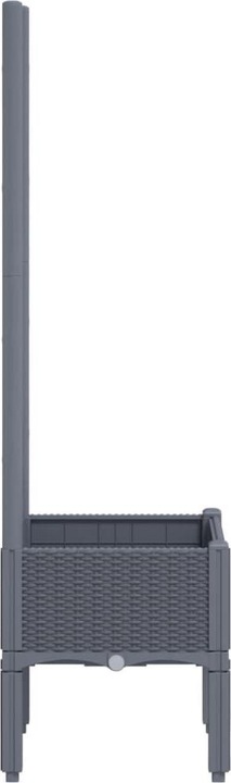 Actual product image VidaXL Planter with trellis PP