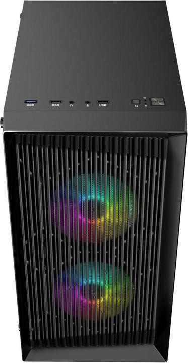 Actual product image Logic Obudowa Atos RGB Mini USB 3.0 Bez Zasilacza (mATX, Mini-ITX)