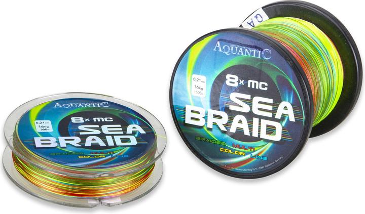 Produktbild Aquantic 8x MC Sea-Braid (23 kg, 0.30 mm)