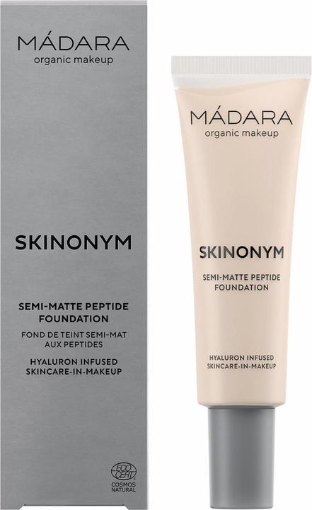 Image du produit Madara Organic Skincare SKINONYM Fond de teint peptidique semi-mat 10 Porcelain 30ml (010 Porcelaine)