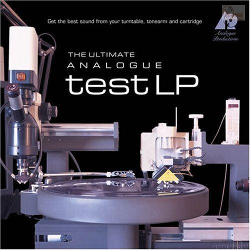 Actual product image Analogue Productions The Ultimate Analogue Test Lp (Turntable cover)