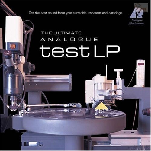 Actual product image Analogue Productions The Ultimate Analogue Test Lp (Turntable cover)
