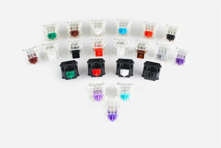 Actual product image Glorious PC Gaming Race Kailh Speed Silver
