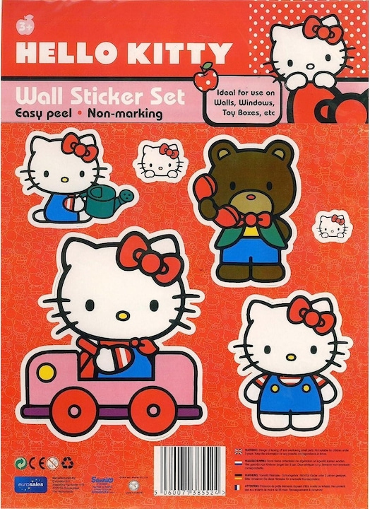 Produktbild Hello Kitty Wandaufkleber Classic Sign
