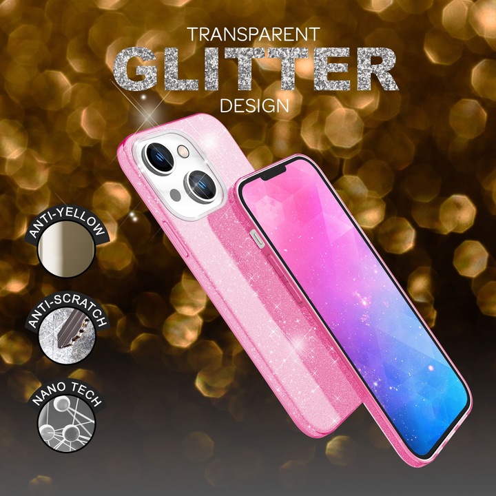 Image du produit Nalia Étui à paillettes (Apple iPhone 14)