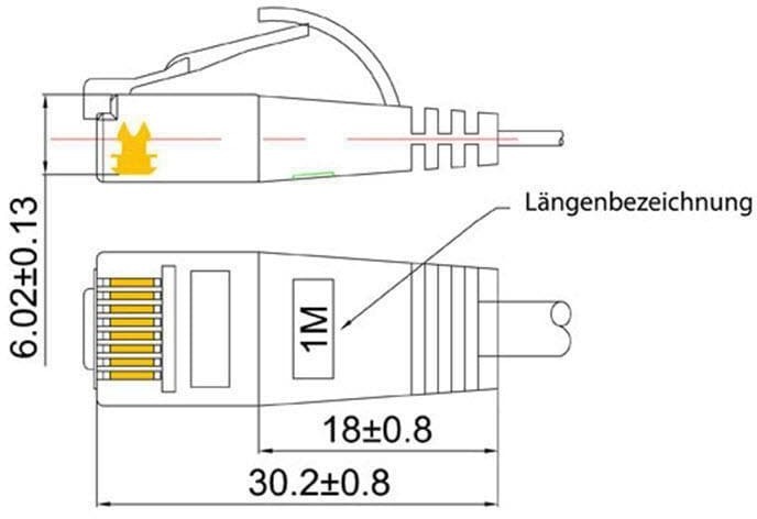 Image du produit Wirewin Câble de réseau (UTP, CAT6, 7.50 m)