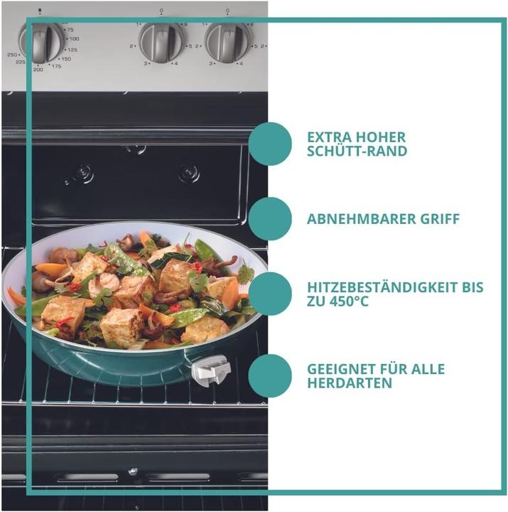 Actual product image Genius Cerafit Fusion (28 cm, Frying pan, Cast aluminium)