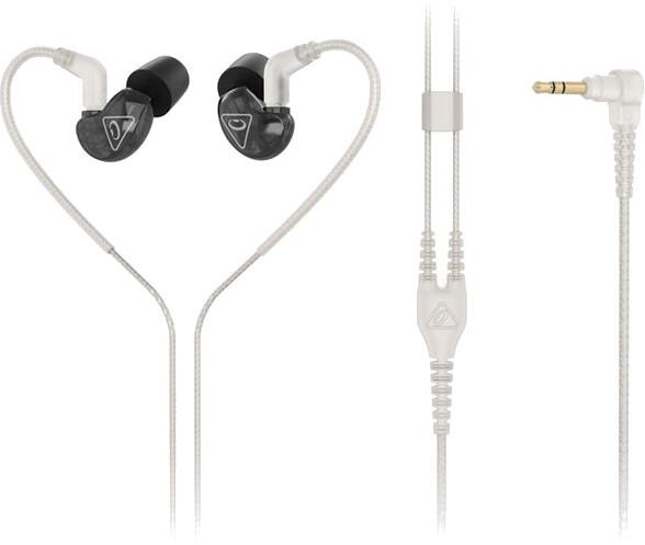 Produktbild No Name Behringer SD251-CK Słuchawki dokanałowe ze złączem MMCX - czarne (Keine Geräuschunterdrückung, Kabelgebunden)