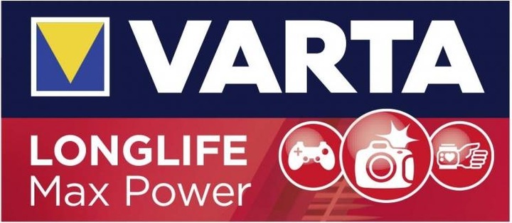 Produktbild Varta LONGLIFE Max Power (4 Stk., AAA, 1280 mAh)