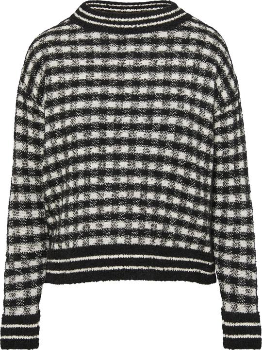 Produktbild s.Oliver Strickpullover Strickpullover mit Karomuster (44)