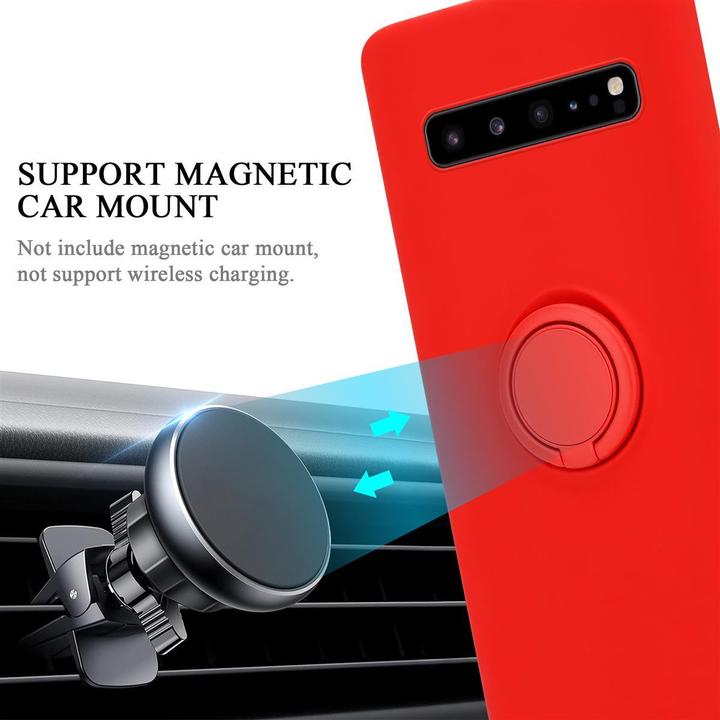 Produktbild Cadorabo TPU Liquid Ring Silicone Case Hülle (Samsung Galaxy S10 5G)