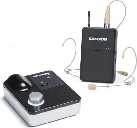 Actual product image Samson XPDm headset