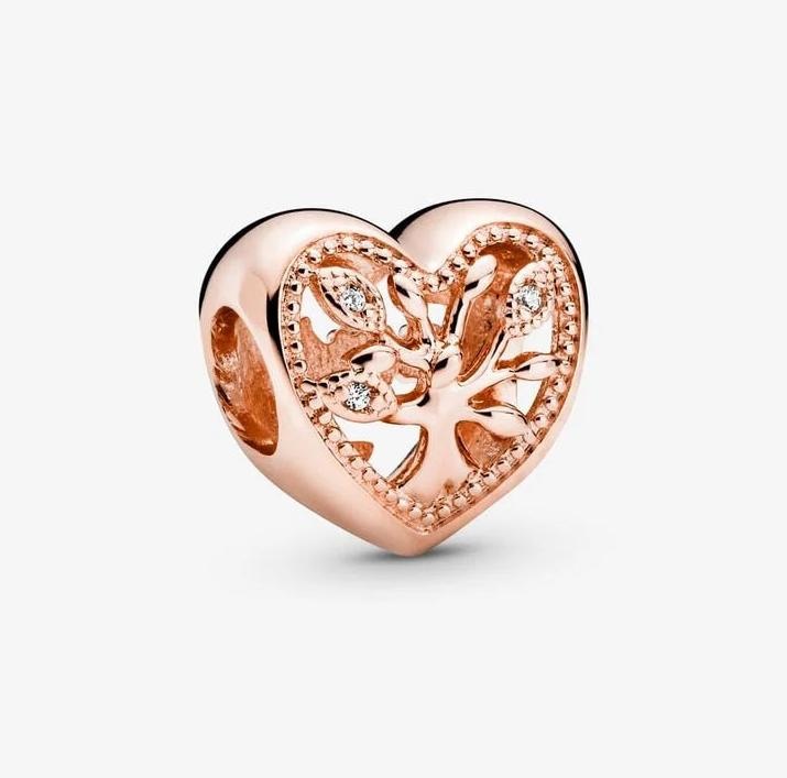 Image du produit Pandora Rose Family Tree Heart (Avec pierre(s), Argent 925)