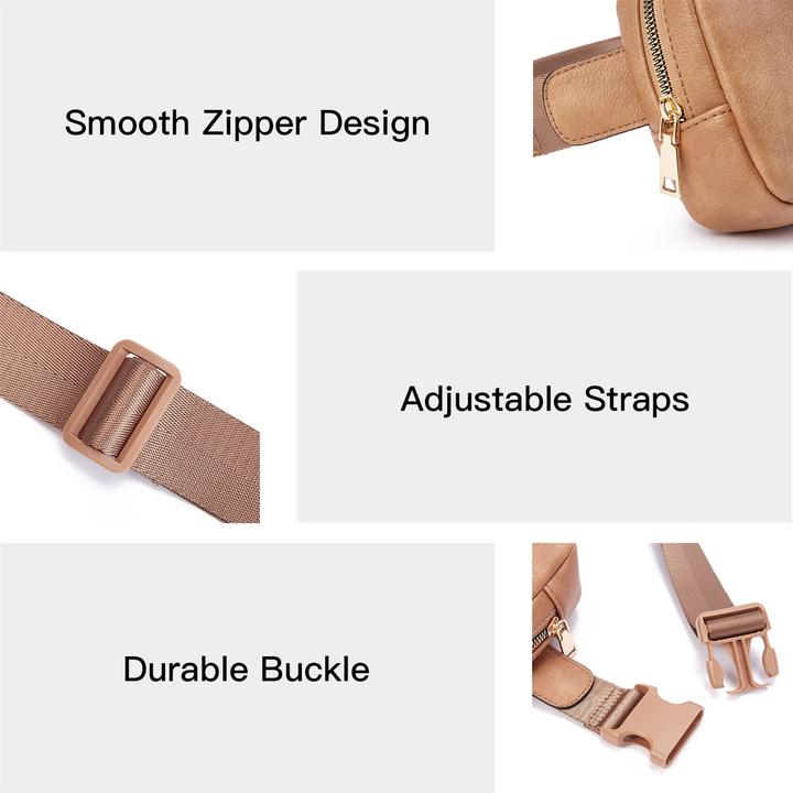 Only-Bags.Store Gürteltasche, PU-Leder Crossbody Tasche Umhängetasche