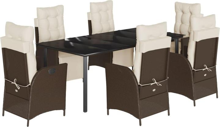 Produktbild vidaXL Garten Essgruppe (200 x 100 x 74 cm)