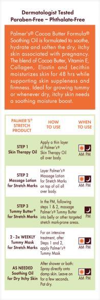 Image du produit Palmers Huile apaisante (Huile pour le corps, 150 ml)