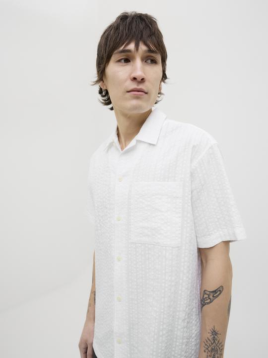 Produktbild Jack & Jones Jprcceaston Seersucker S/S Shirt (S)