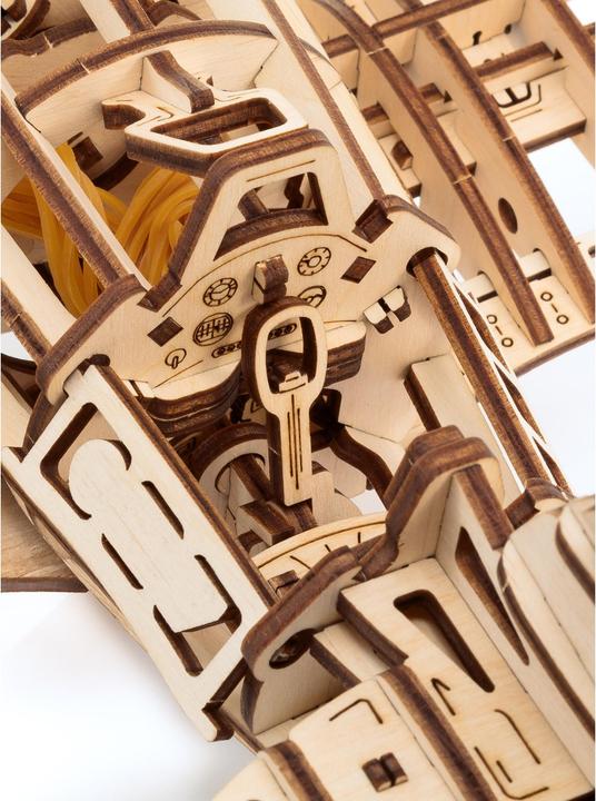 Actual product image Eco Wood Art Aircraft