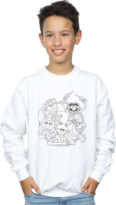 Produktbild Disney The Muppets Group Line Art Sweatshirt Jungen (152, 158)