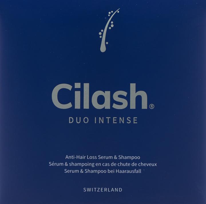 Image du produit Cilash INTENSE Sérum et shampooing pour la croissance des cheveux DUO (1000 ml, Shampoing liquide)