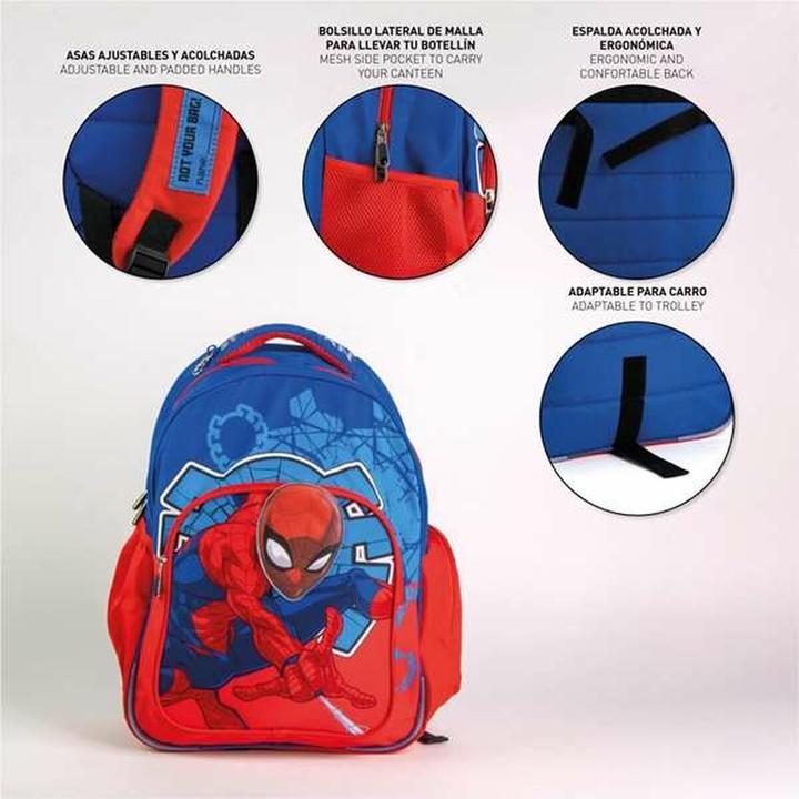 Produktbild Spiderman Schulrucksack Spider-Man Blau