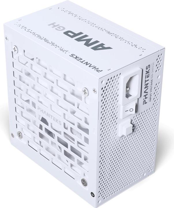 Actual product image Phanteks AMP GH 750W 80 PLUS Gold power supply, PCIe 5.1, ATX 3.1 - 750 watts, white (750 W)